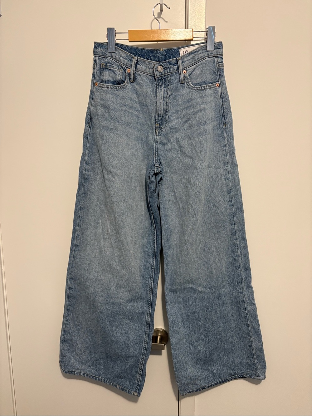 GAP Women Mid Rise UltraSoft Baggy Jeans